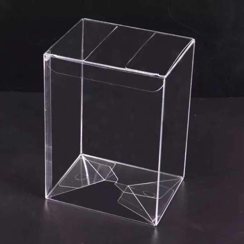 Transparentní ochranná krabice pro pet skládací