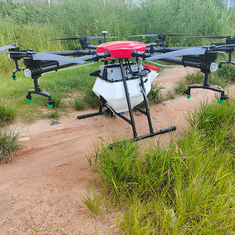 6-osá 60L hnojivo Drone Zemědělství Postřikování Drone Zemědělství