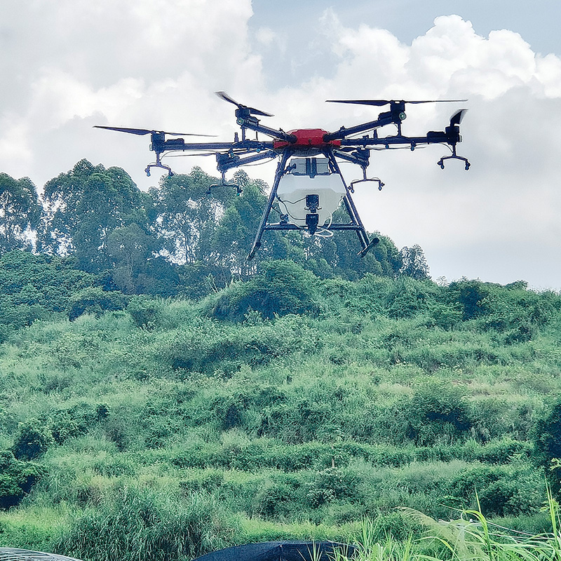 6-osá 60L hnojivo Drone Zemědělství Postřikování Drone Zemědělství