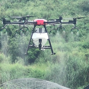 6-osá 60L hnojivo Drone Zemědělství Postřikování Drone Zemědělství