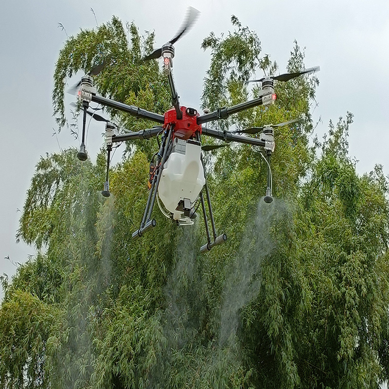 6-osy 25 kg hnojiva dronů Zemědělská postřikovací robota zemědělství