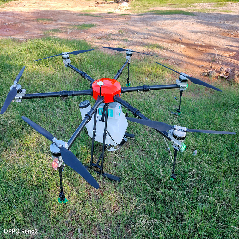 6-osy 22 kg hnojiva dronů zemědělské postřikovací drony zemědělství