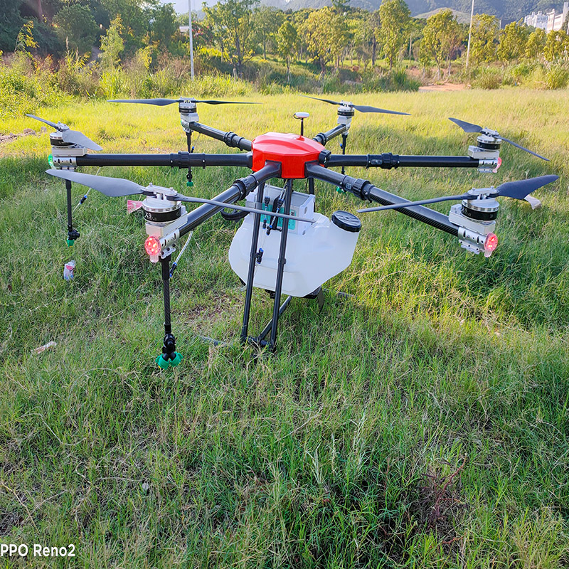 6-osy 22 kg hnojiva dronů zemědělské postřikovací drony zemědělství