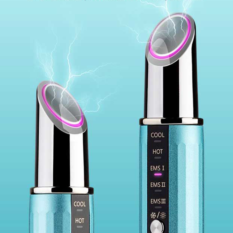 Rf Beauty Eye Massager Stick EMS Beauty Eye Instrument Frekvence Hot&Cool Compress Instrument pro redukci jemných linií, anti-wrinkles, vyblednutí tmavého kruhu, vybledlé oční tašky