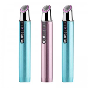 Rf Beauty Eye Massager Stick EMS Beauty Eye Instrument Frekvence Hot&Cool Compress Instrument pro redukci jemných linií, anti-wrinkles, vyblednutí tmavého kruhu, vybledlé oční tašky