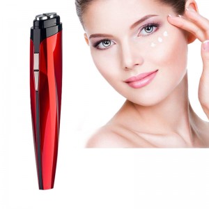 RF rádiové frekvenční oční kůži se utáhne a anti -stárnoucí zařízení, pod oční sáčky, otoky očí, tmavé kruhy,nohy vrány, vrásky a jemné linie odstranění, domácí proti stárnoucí stroj pro oči.