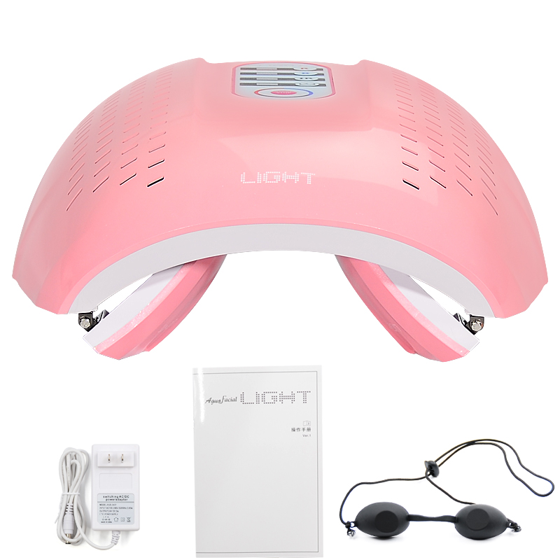 4 barvy pdt/led photon kůže omlazení kosmetické stroje kožní salon vybavení fototerapie kosmetické masky pdt LED obličejový stroj
