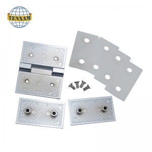 Dovnitř zakřivený závěs