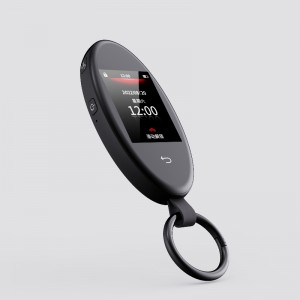 Inteligentní LCD obrazovka dotyková klíč automobilů, upgrade bezklíčového záznamu, fialový vozidlo automatické zámek&Unlock Remote Car Starter, klíčovénáhrady FOB Anti Theft Accessories, zobrazení loga vozidla