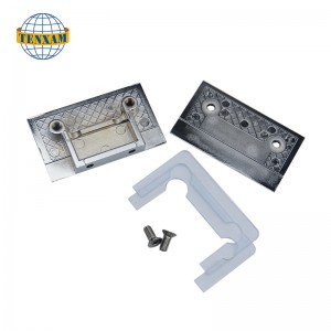 Dvojitá díra vychytávaná skleněná svorka 0 stupňů