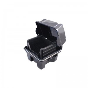 Výrobce Peek Crystal Boat Box Injection formování vlastní 4 palce, 8 palcové oplatky koš 25 slot destičky ve tvaru lišty