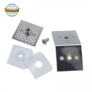 Jedna strana zakřivená upevňovací svorka 135 stupňů