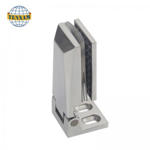 Skleněná svorka s jedním okrajem 90 stupňů