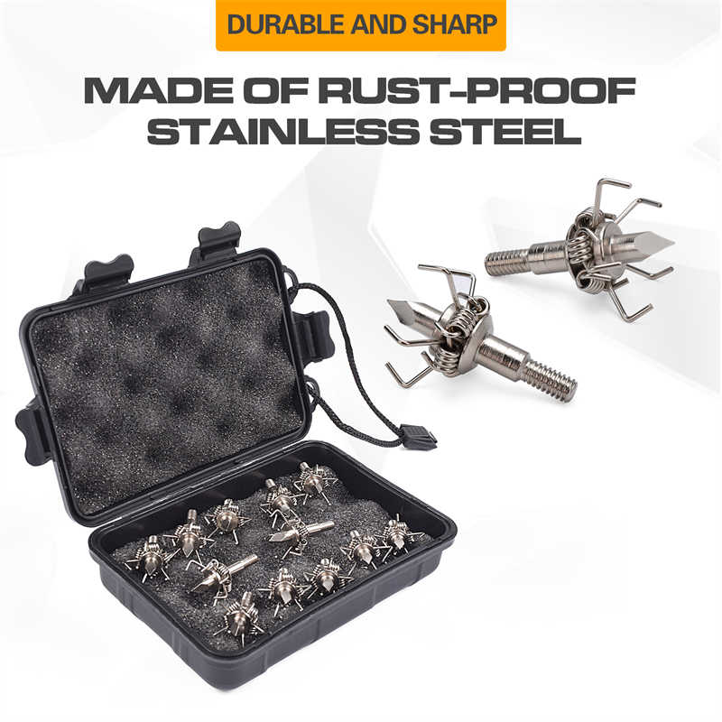 Úložná krabičkana podložku a 100grain Broadheads