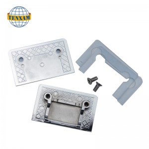 Fillet zkosená hrana 0 stupňů skleněná svorka