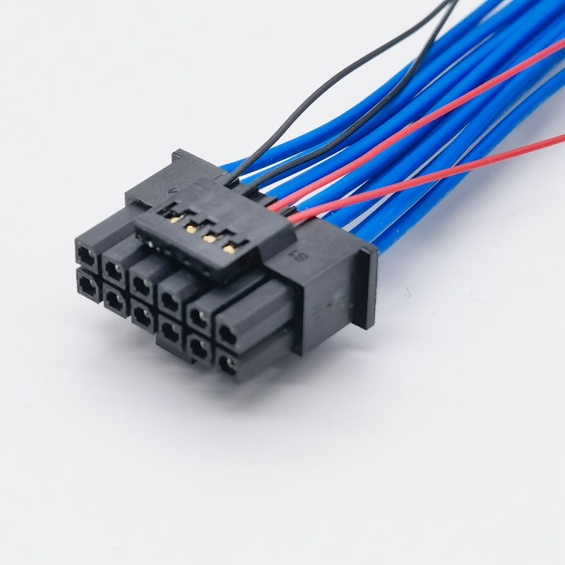 12VHPWR Small 12p+4P grafická karta PCI-e5.0napájecí linka 30803090ti verze 16p modul kabelový svazek a atx3.0