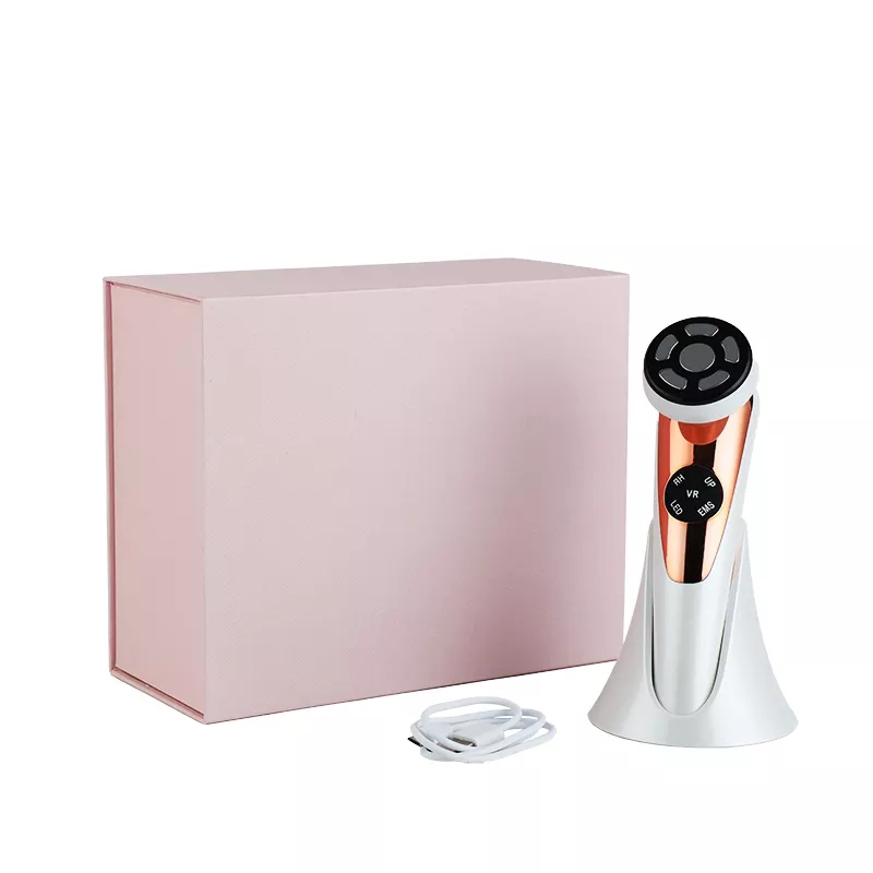 EMS Hot Cold Photon Beauty Instrument Face Skinwhiten Lift Utáhněte si obličejový lift Beauty Tool USB Přenosný elektrický masér obličeje, obličejový úvod Čištění kůže utahování vrásek Odstranění horké obličeje Úvod kosmetické zařízení