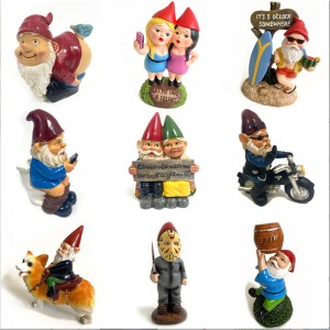 Dekorace trpasličí trpasličí zahradní dekorace Santa Claus Dekorace