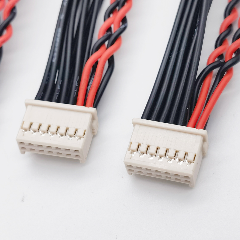 Terminálový linka Molex 501646-1400 Dvojitý řádky kabelového svazku 2,0 mm robot válcový kartáčna kabelové kabelové kabelové kabely