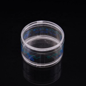 Vlastní plastové balicí trubice úložné boxy pro špendlík