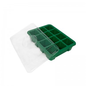 Plastová ps Mini Green House Seed Tray, velkoobchodní klíč s kupolí/základna