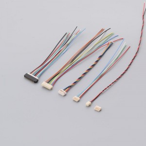 Originální 02SR-3S 04SR-3S 06SR-3S 08SR-3 SAME Plug Connector s měděnými kabely propíchnutím 1.0 Pitch Terminal Harness Wire Custom