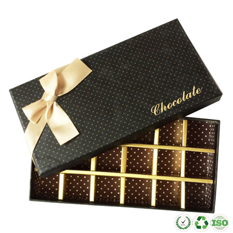Vlastní čokoládový papír Candy Gift Box Balení