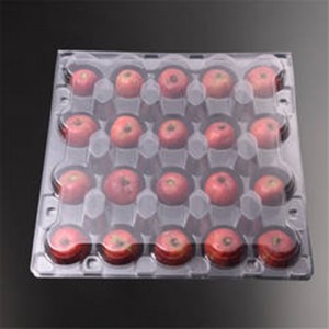 Průhledný plastový plastový ovocný balení ovoce Čistý ovocnýnádoba