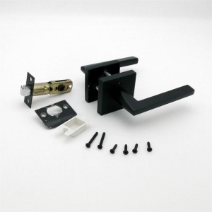 S7503 Dveřena soukromí pro ložnici a dveře koupelny matné černé