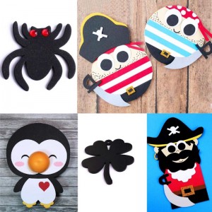 Vysoce kvalitní řemeslná kutilská barevná pěnová listy Eva