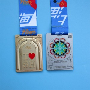 Medaile z zinku zinkové zinkové zlaté stříbrné měděné medaile