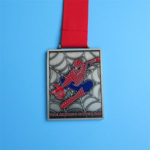 Vlastní medaile Design Cartoon Character 3D Shade Soft Evenamel Medaile pro prodej