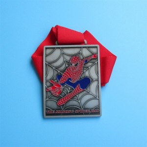 Vlastní medaile Design Cartoon Character 3D Shade Soft Evenamel Medaile pro prodej