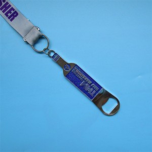 Kovová medaile s medailem otvírací láhve sport