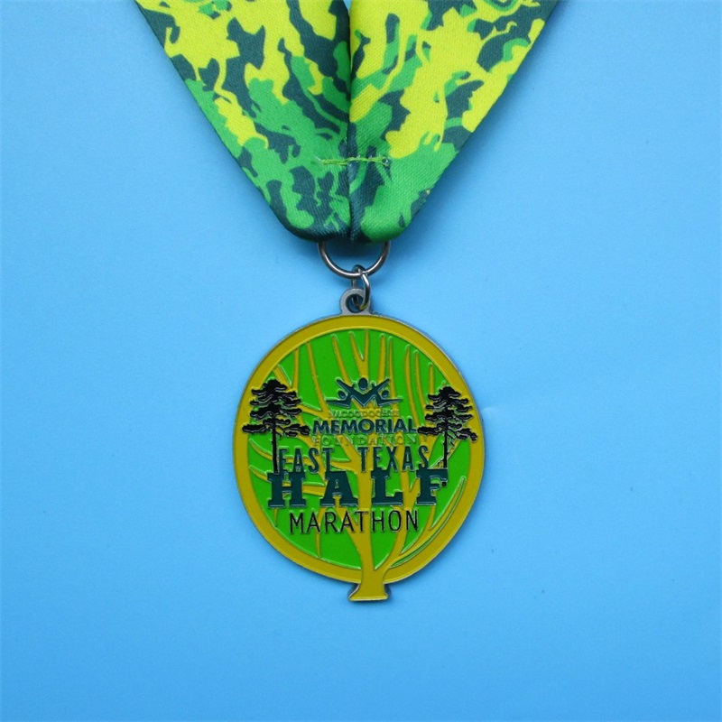 Vlastní poloviční medaile maratonu Vysoce kvalitní medaile a trofeje maratónů suvenýrů