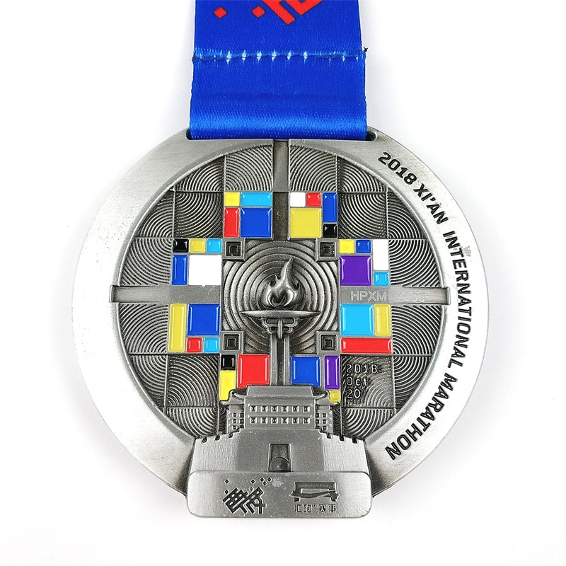 Cool Design Remodable World Marathon Awards Medaile Finišery Metody Medaile
