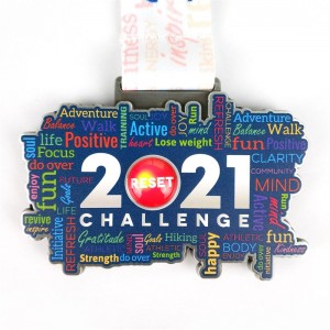 Vysoce kvalitní zakázková konstrukční souhvězdí kovové medaile Zlatá medaile