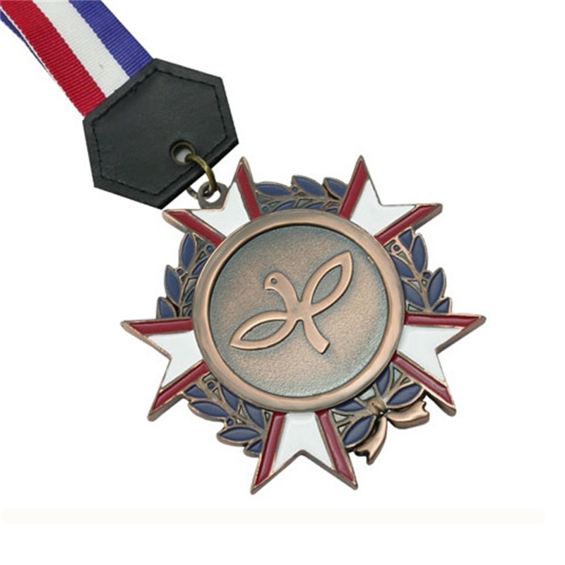 Starožitné stříbrné medaile New Marathon Awards Medaile Sportovní medaile a stuhy