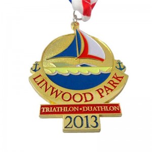 Vlastní design vaše vlastní medaile sport vyříznutí zlatých medailí plavecký běh tančící medaile