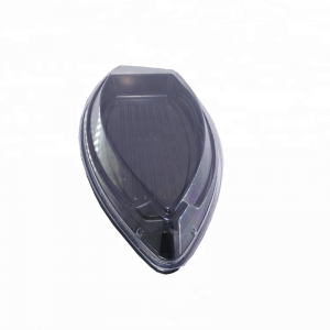 Jednorázovatelné pet plastové sushi zásobníky dort balení