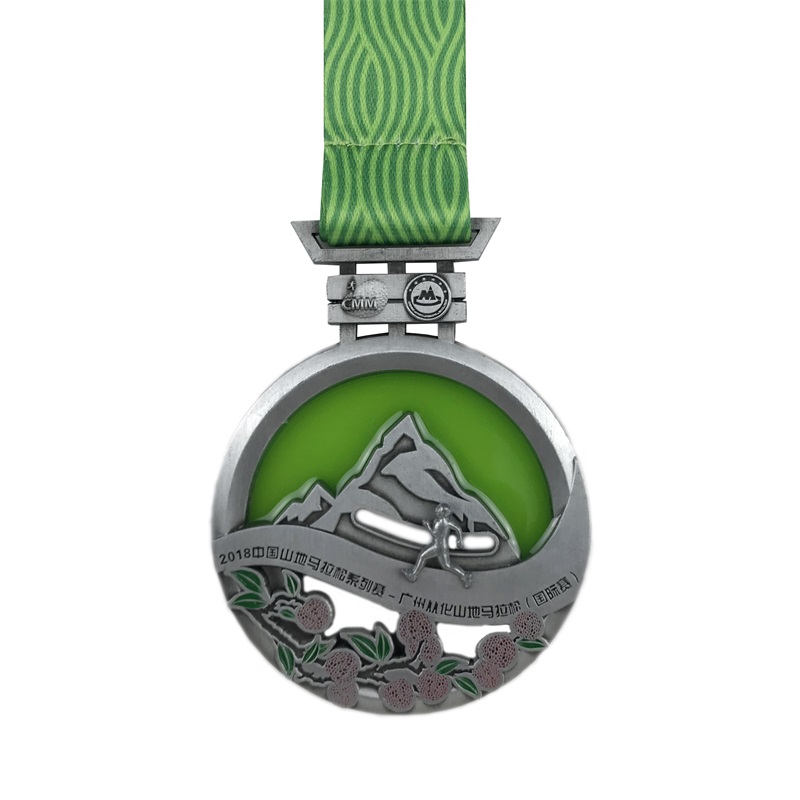 Perfektní design Vlastní logo 4d sportovní medaile a stuha pamětní medaile