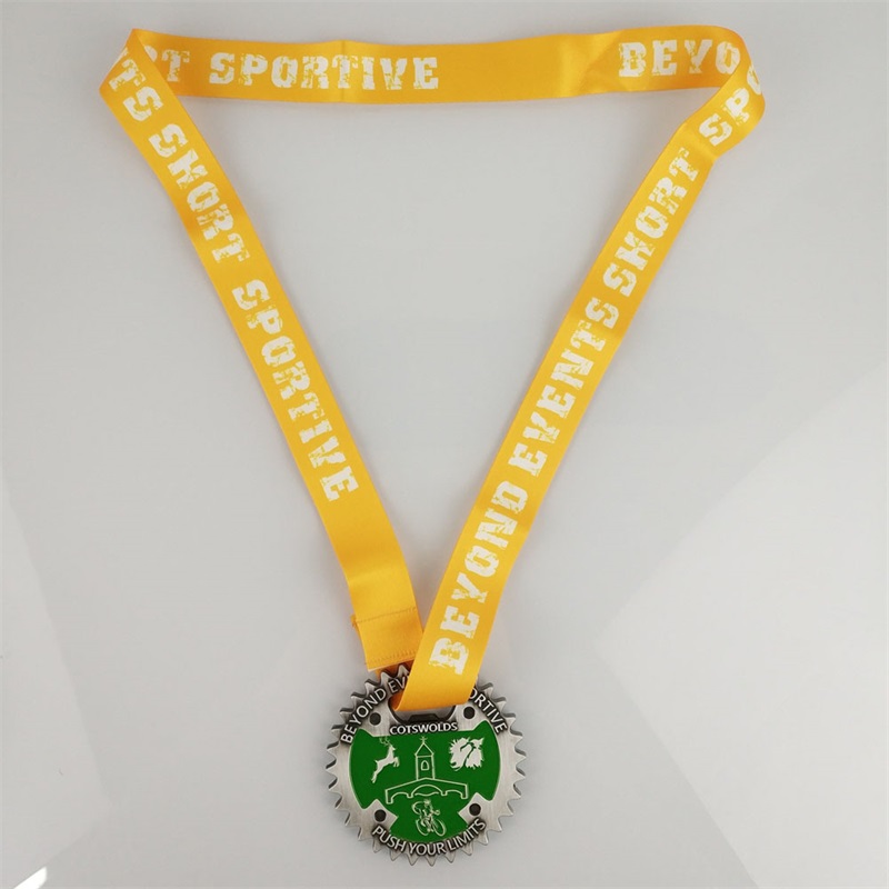 Navrhněte svou medailina sportovní slitině s replikou olympijské medaile šňůrky
