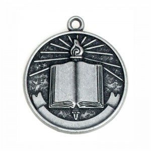 Může být přepracována kovová medaile Stock Medaile 7/8-palcové starožitné stříbrné sportovní medaile