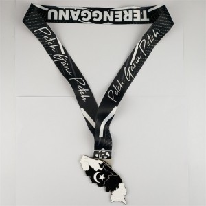 Na míru personalizované ceny Great Honor Awards Metal 3D Gold Sportovní závod medaile