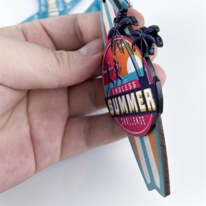 Ocenění dřevěné dřevěné medailena letní prázdniny