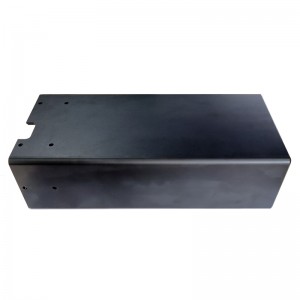 Černé eloxované extrudované profily, CNC frézování vysoce přesných částí