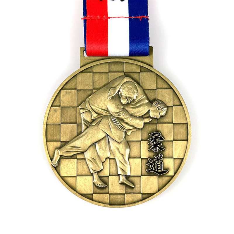 Design závodní medaile pro čínské kungfu zlaté medaile medaile