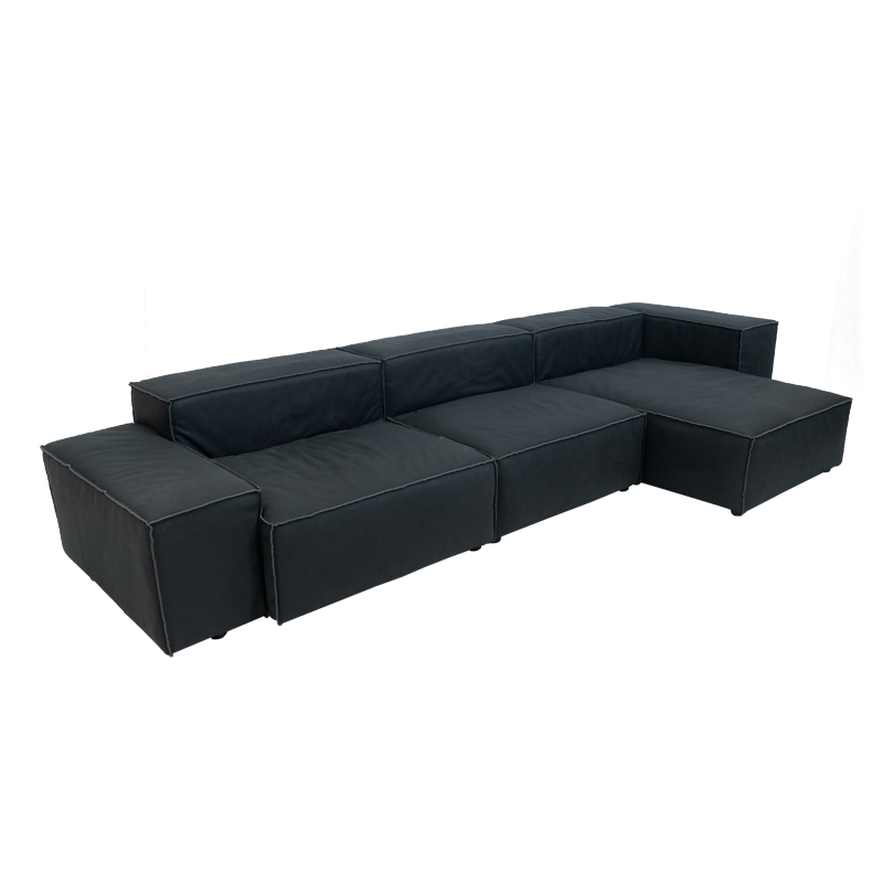 Sekční pohovka RS957 (černá)