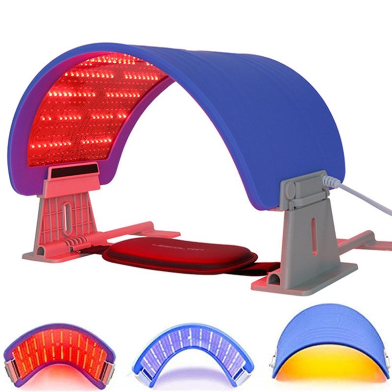 2022 Hot Sale Obs Ošetřování krku AKNO KRIKKA 7 BARVA PDT PHOTON LED MAKÁ MASKA PŘIPOJENÍ SKVEK Péče o obličej LED LED obličejové světelné terapie obličeje LED LED obličejové terapie obličeje LED LED obličejové světelné terapie