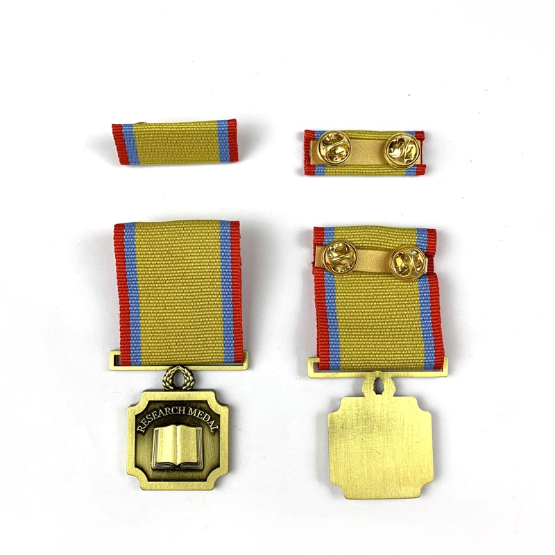 Custom Honor Medaile Vojenská kovová medaile čest pin